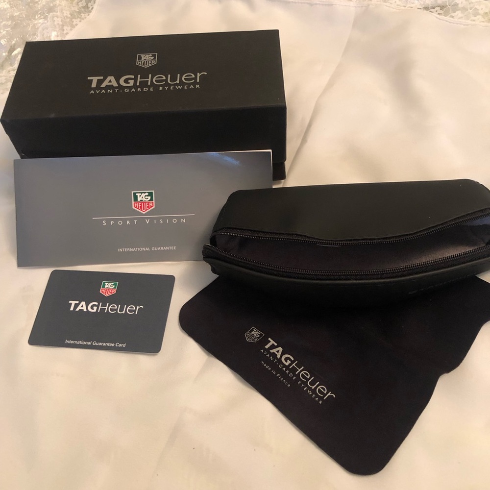 Tag Heuer Black Eyewear Case